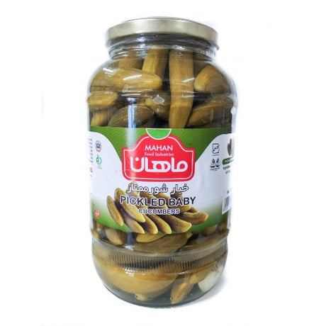 Mahan Pickled Baby Cucumbers , 1500GR - Aytac Foods Wholesale