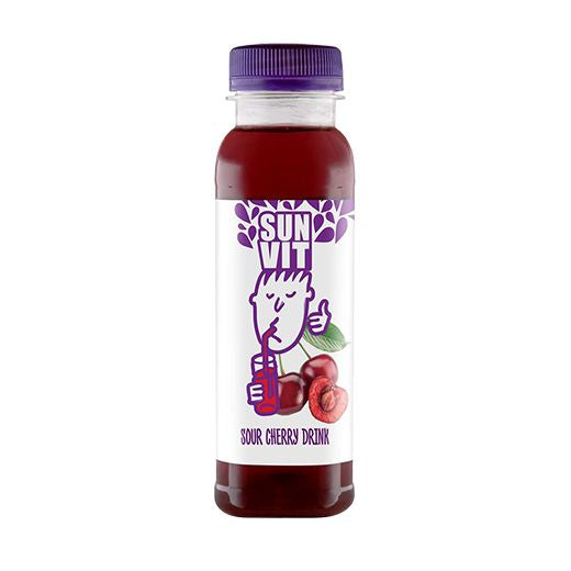 Sunvit Sour Cherry Juice (12x750ML) - Aytac Foods Wholesale