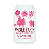 Whole Earth Org Sparkling Cranberry (330ML) x 24