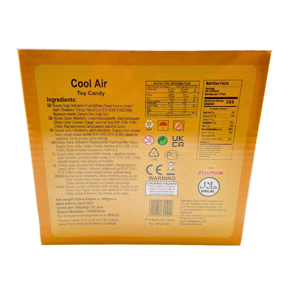 JM Toys Candy Crown Fan – 12x5g x 12PCS - Aytac Foods Wholesale