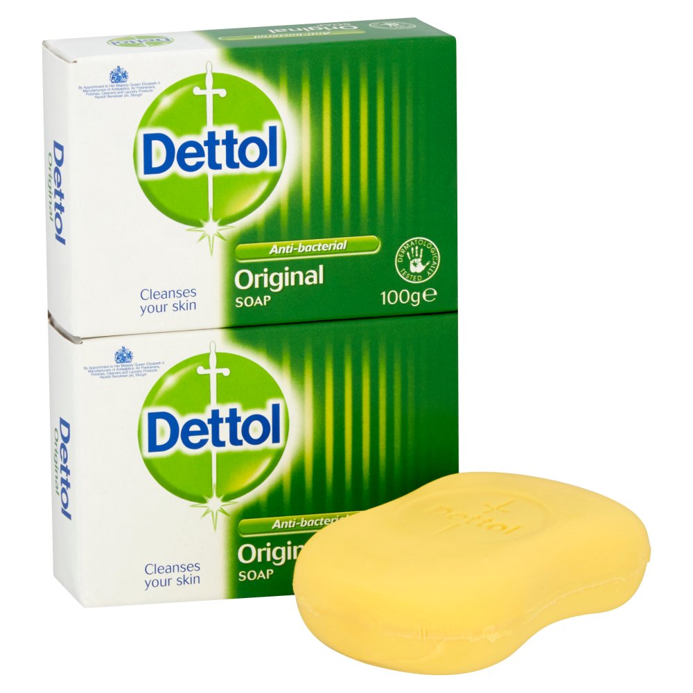 Wt Dettol Soap 100G Original 2''S (6x100ML)