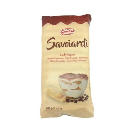 Gandola Savoiardi Ladyfinger Biscuits 400g wholesale box