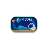 Fish 4 Ever Mackerel Fillets In Organic Sunflower Oil (125GR) x 11 - Aytac Foods Wholesale