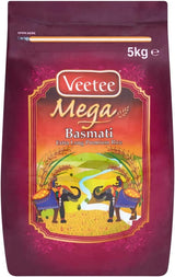 Veetee Mega Extra Long Basmati 1 X 5Kg (1x5KG)