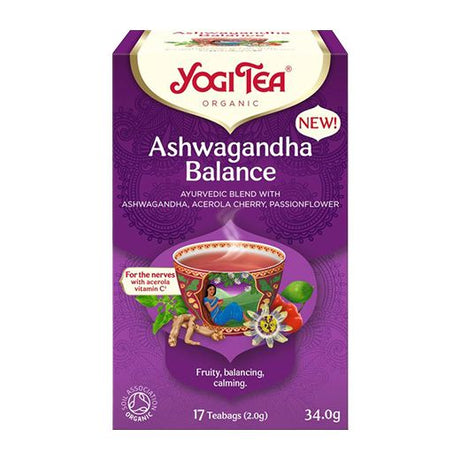 Yogi Tea Org Ashwagandha Balance 17B (6X17B) - Aytac Foods Wholesale