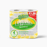SOFTESSE TT 2 PLY Daffodils Lemon 10x4(Rolls)