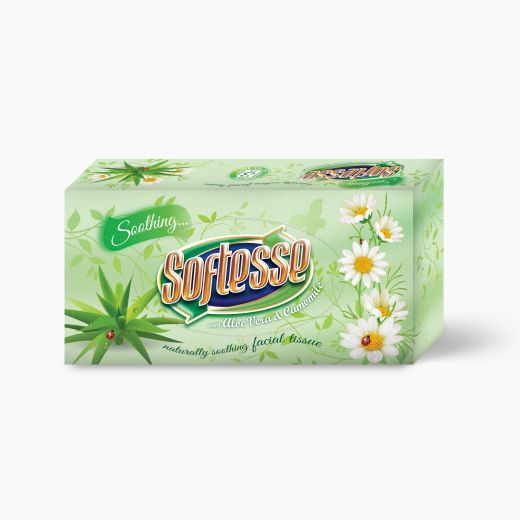 SOFTESSE Family Aloevera & Chamomile 3 PLY 24x90(Sheets)