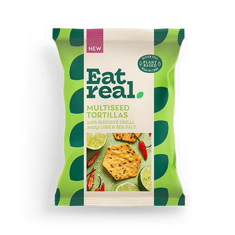 Gd Eat Real Tortilla Birdseye Chilli Lime & Sea Salt Chips (160g) product image