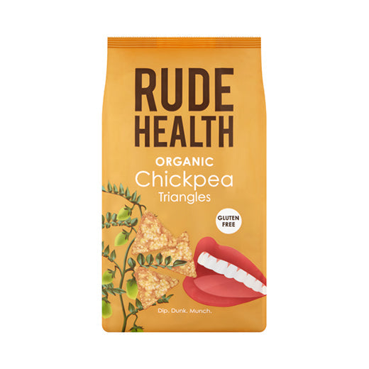 Gd Rude Health Organic Chickpea Triangles (521) (100g) product image