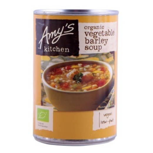 Amy S Org Vegetable Barley Soup (6X400GR)
