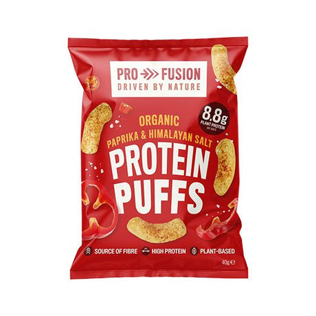 Gd Biona Profusion Organic Protein Puffs Paprika & Himalayan Salt (40g) product image