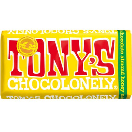 Tony'S - Milk Choc, Almond Honey Nougat (15X180G))(20337) (180GR) x 15 - Aytac Foods Wholesale