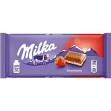 Milka Strawberry (100GR) x 22 - Aytac Foods Wholesale