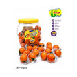 Jellyman Orange gummy sweets in a 50-piece jar