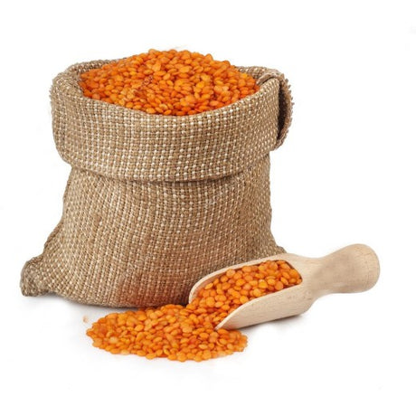 Red Lentils (Football) Bulk 25kg - Aytac Foods Wholesale