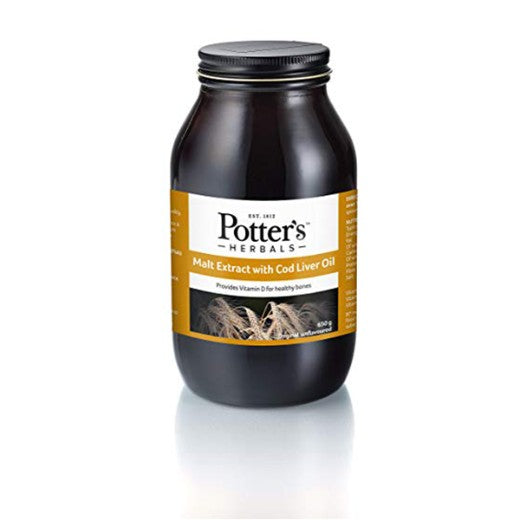 Potters Herbals Malt Extract With Cod Liver Oil (6X650GR)