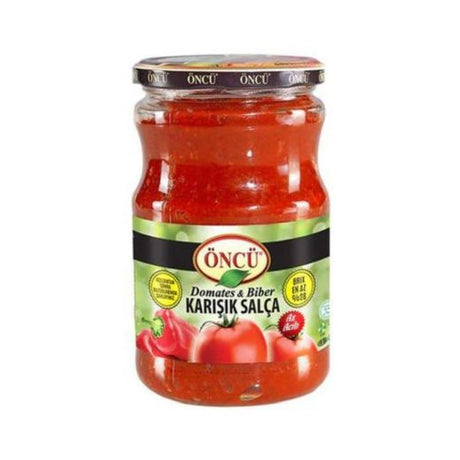 Oncu Tomato & Pepper Mix Paste – 12x700g - Aytac Foods Wholesale