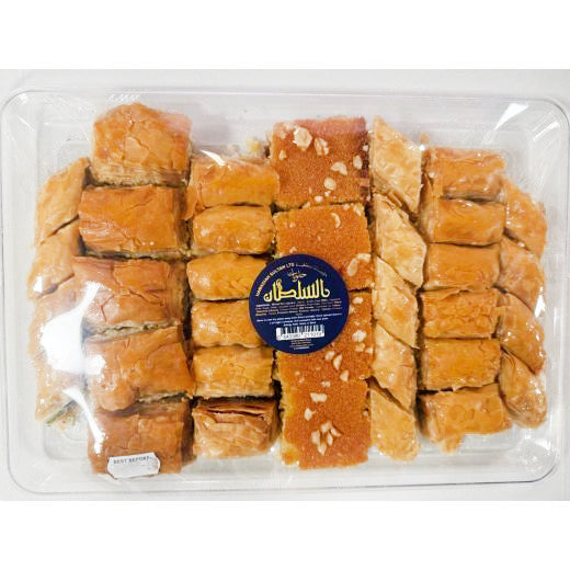 Sultan Assorted Large Rectangular Plate Baklawa (1 pcs) product image