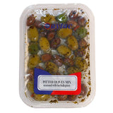 Aytac Pitted Olive Mix  With Herbs&Spices  Tray (120GR) x 30 - Aytac Foods Wholesale