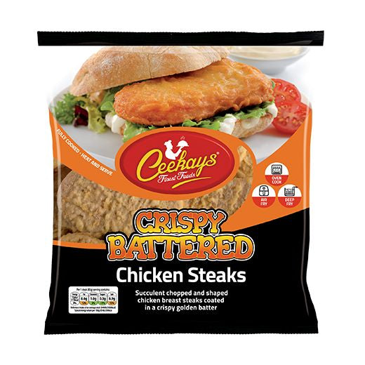 Ceekays Battered Steaks Hmc (85g) (Ck06C5H) (1020g) product image