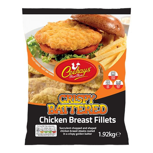 Ceekays Crispy Battered Breast Fillets (Ck08M5) (1.92kg) product image