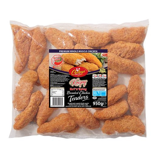 Ceekays Krispy H&S Breaded Tenders Lb Hmc (Ck928J26) (950g) wholesale product image