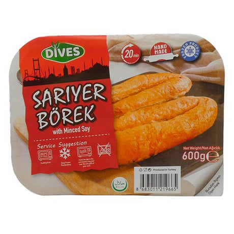 Sariyer Borek With Soy Minced (8X600GR) - Aytac Foods Wholesale