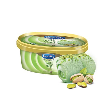 Kwality Pista Kulfi (6x900ML) - Aytac Foods Wholesale
