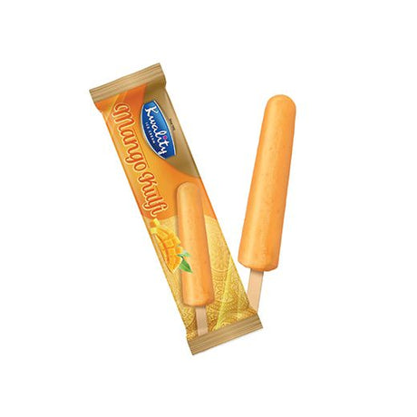 Kwality Mango Kulfi Stick Singles (24x70ML) - Aytac Foods Wholesale