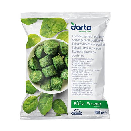 Darta Chopped Spinach (10X1KG) - Aytac Foods Wholesale