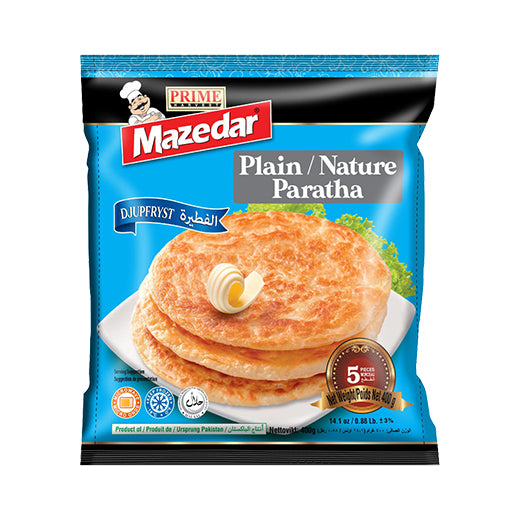 Mazedar Plain Paratha 5PCSx24 - Aytac Foods Wholesale