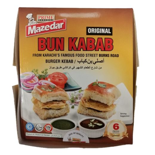 Mazedar Bun Kabab (Burger Kabab) (12x670GR)