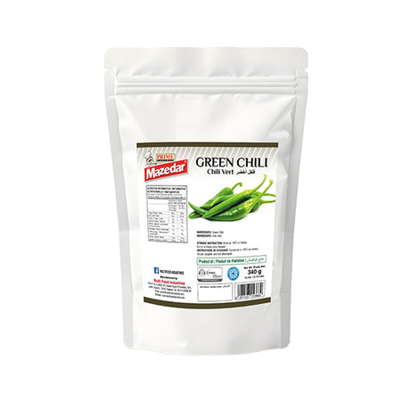 Mazedar Green Chili (24x340GR) - Aytac Foods Wholesale