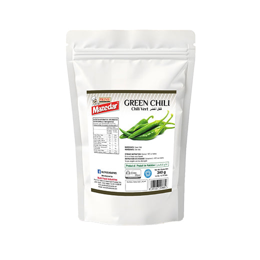 Mazedar Green Chili (24x340GR) - Aytac Foods Wholesale