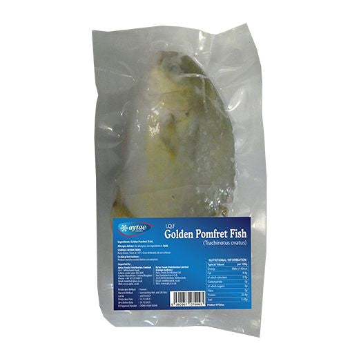 Aytac Fish Golden Pomfret Ivp (400-600Gm) (1X10KG) - Aytac Foods Wholesale