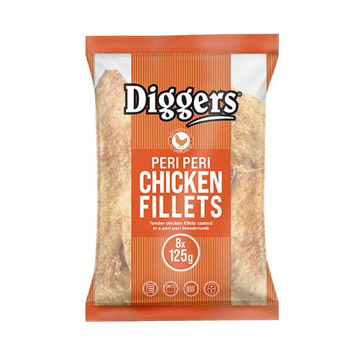 Diggers Peri Peri Fillets (1kg) wholesale product image