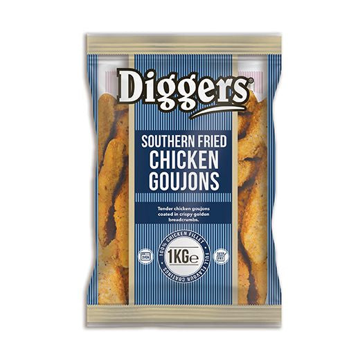 Diggers Southern Fried Chicken Goujons (1kg) product image