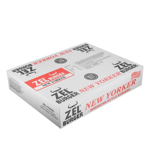 Zel Yorker Beef Burger 4 Oz (Halal) (113g) product image