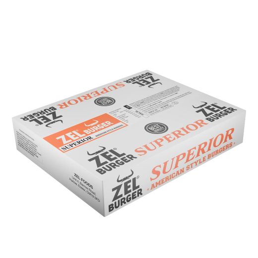Zel Superior Beef Burger 4 Oz (Halal) (113g) product image