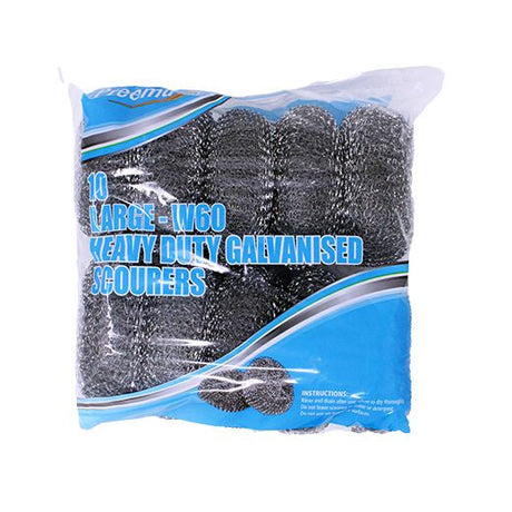 Ctr Preema H. Duty Galvanised Scourers W60 Large (10 pcs) product image