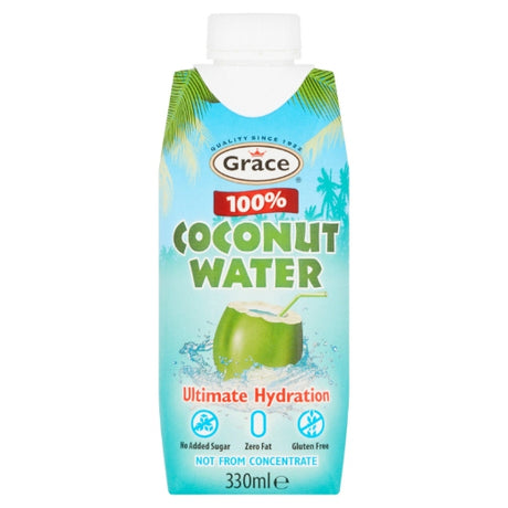 Grace 100% Coconut Water (Tetra) (12x330ML)