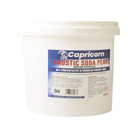Capricorn Superior Grade Caustic Soda Pearl UN Approved – 5kg