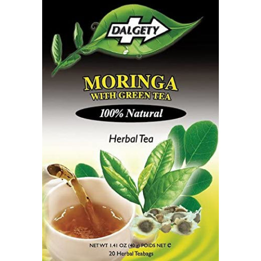 Dalgety Moringa With Green Tea (6x40G 18 teabags)