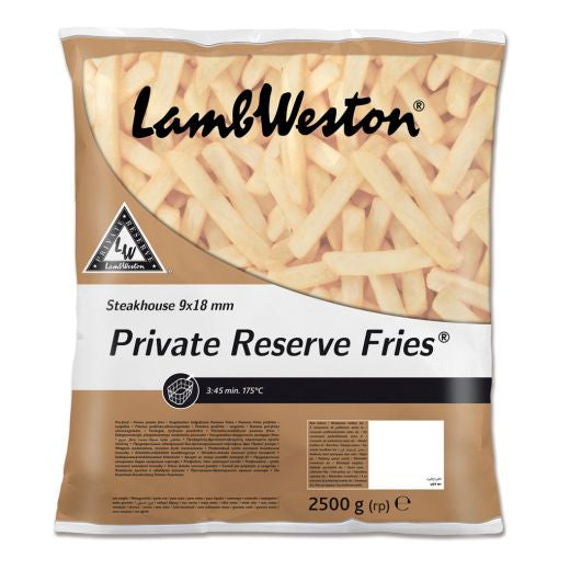 Lamb Weston Private Reserve Steakhouse Fries F69 9×18 4x2.5KG