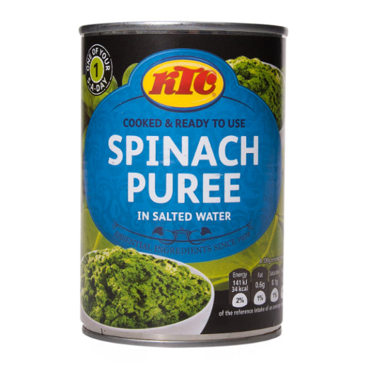 KTC Spinach Puree Tins (12x395g)