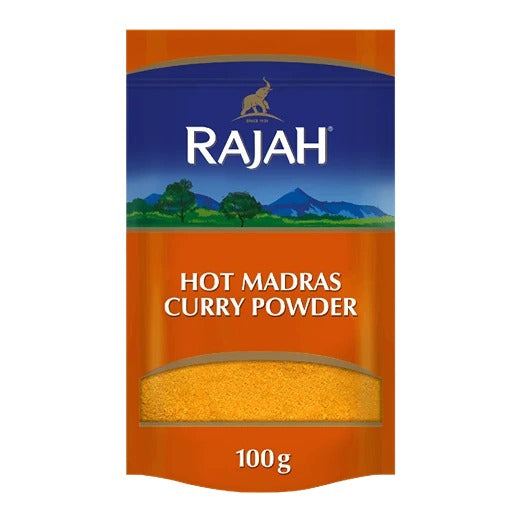 Rajah Hot Madras Curry (10x100G)