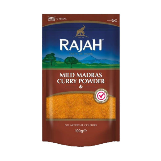 Rajah Mild Madras Curry (10x100G)