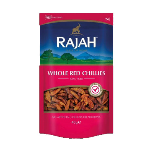 Rajah Whole Red Chilli (10x40G)