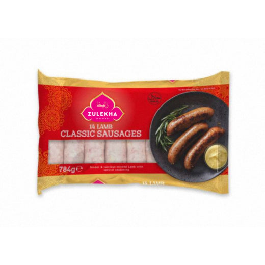 Zulaikha Lamb Sausage Classic (8x784g)