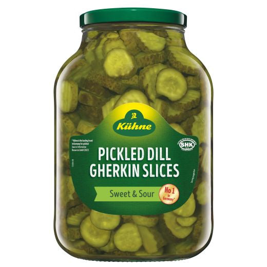 Ctr Rh Kuhne Pickled Dill Gherkin Slices (2.45kg) product image